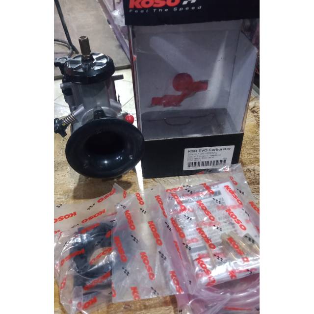 KARBURATOR KOSO KSR EVO 28mm original MURAH