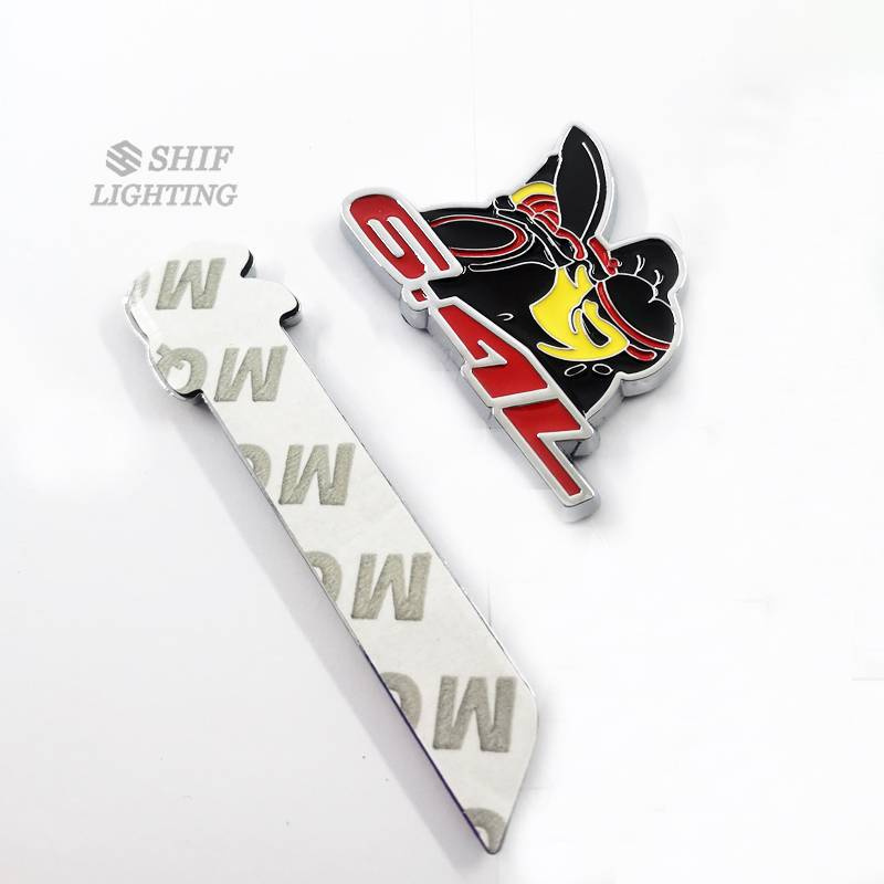 1 x Metal 6.4L SCATPACK BEE Logo Car Auto Decorative Emblem Badge Sticker Decal for Chevrolet Cruze