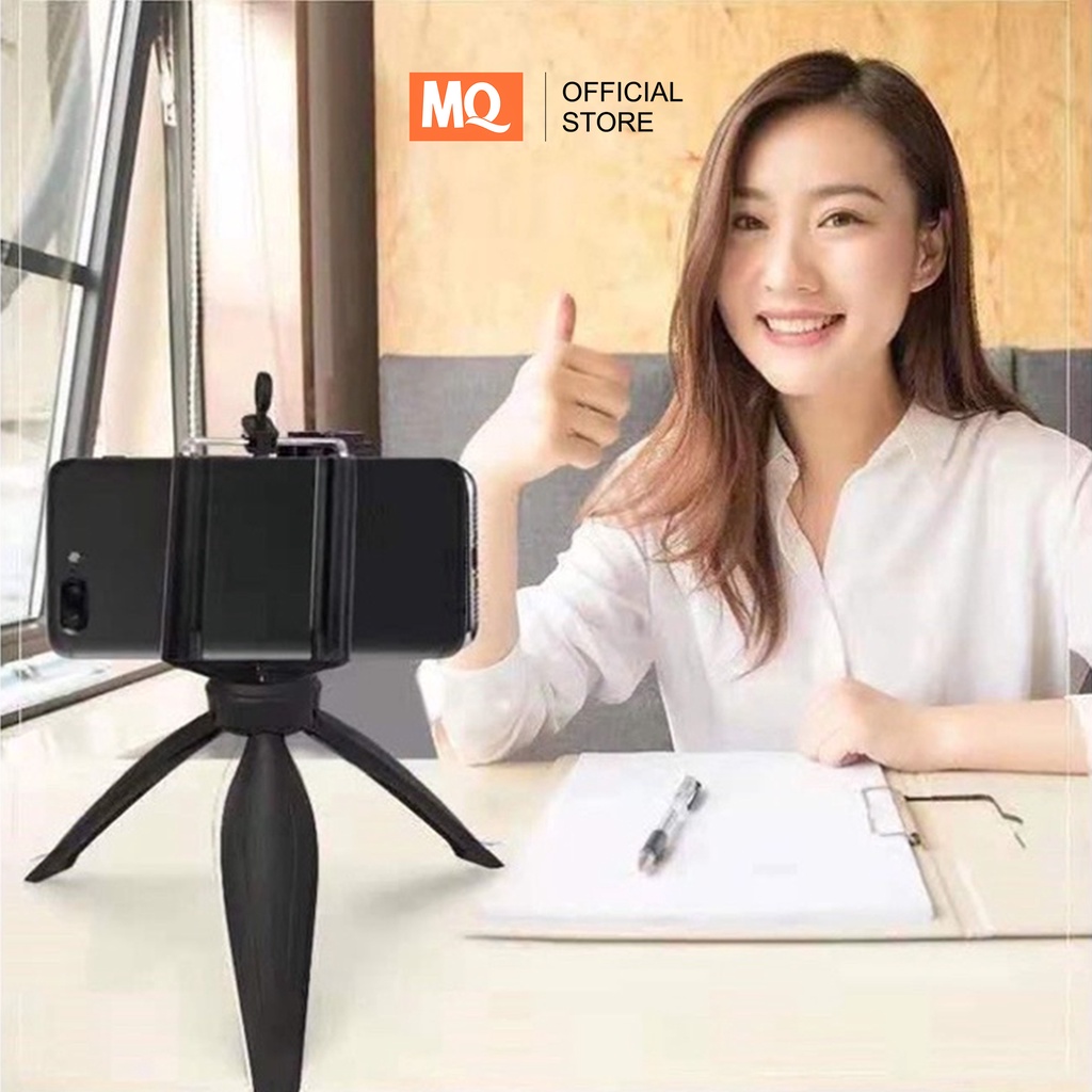MQ Tripod Support Mini  Phone Extendable With Holder U Penyangga HP Smartphone