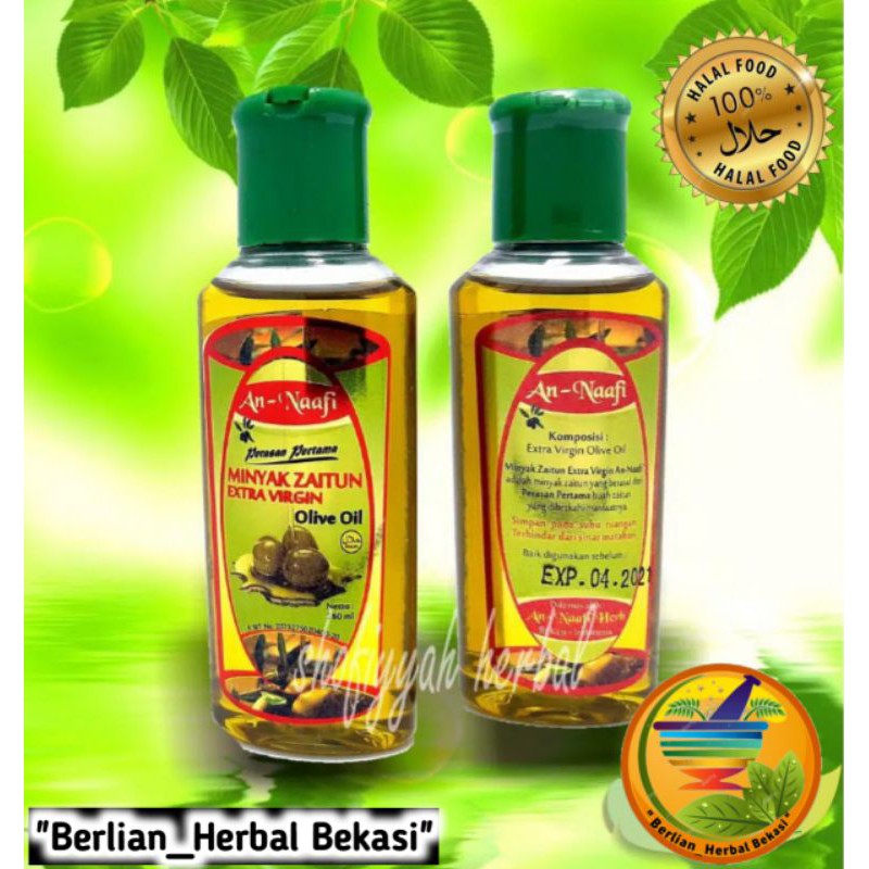 

MINYAK ZAITUN EXTRA VIRGIN SPANYOL AN - NAAFI 60 ml