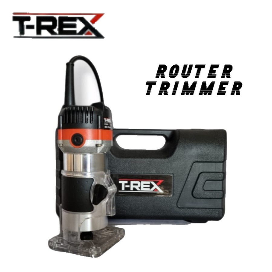 PROMO KHUSUS HARI INI!! T-REX spt ryu Mesin Router Trimmer Profil Kayu RTR 6 -1 / Wood Trimmer RTR Kayu Router 6 mm Wood Trimmer Spt ryu seperti jld tool