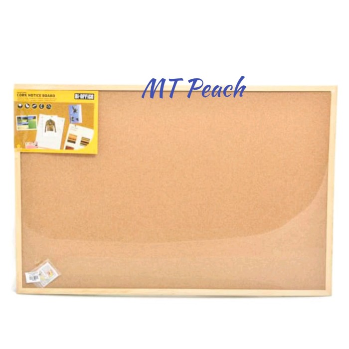 

NEW BI-SILQUE CORK BOARD 90X60 CM