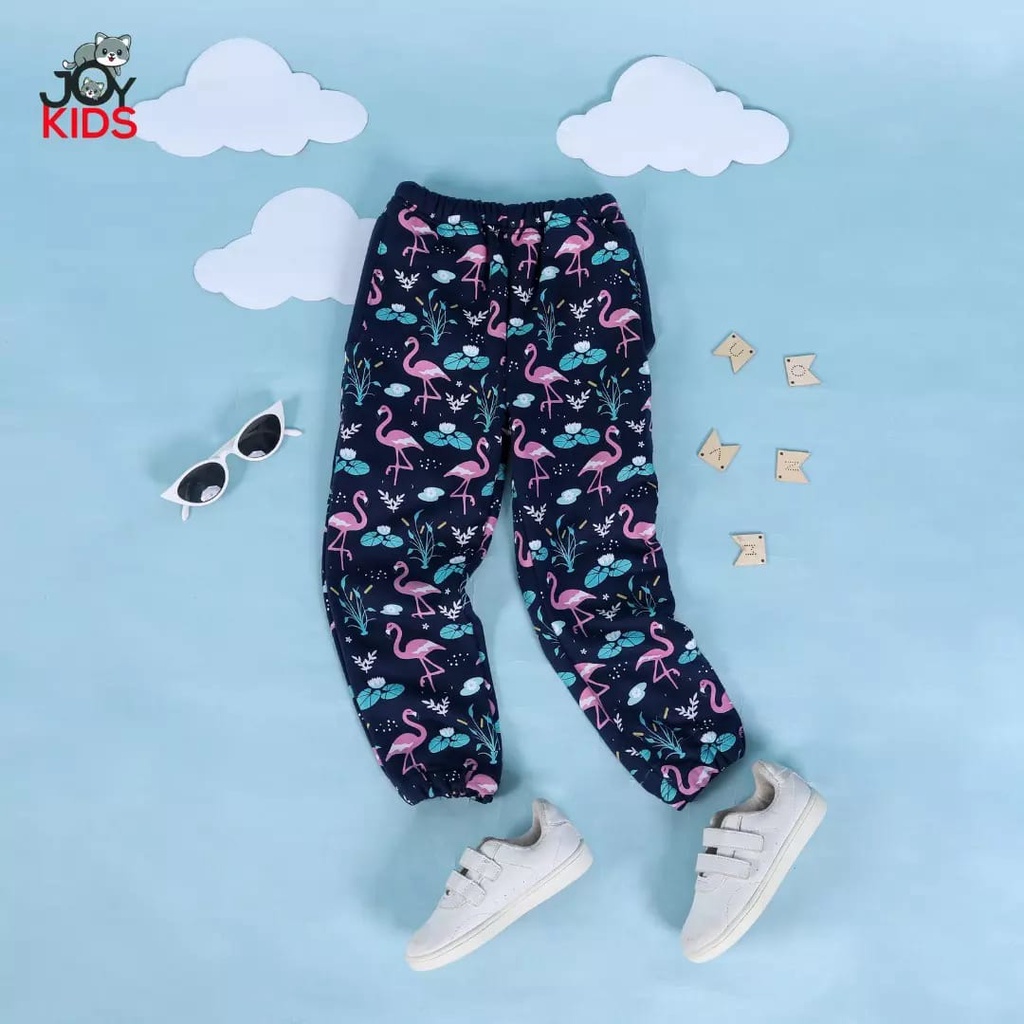 CELANA JOGER ANAK MOTIF SABLON UNISEX USIA 2-10 TAHUN