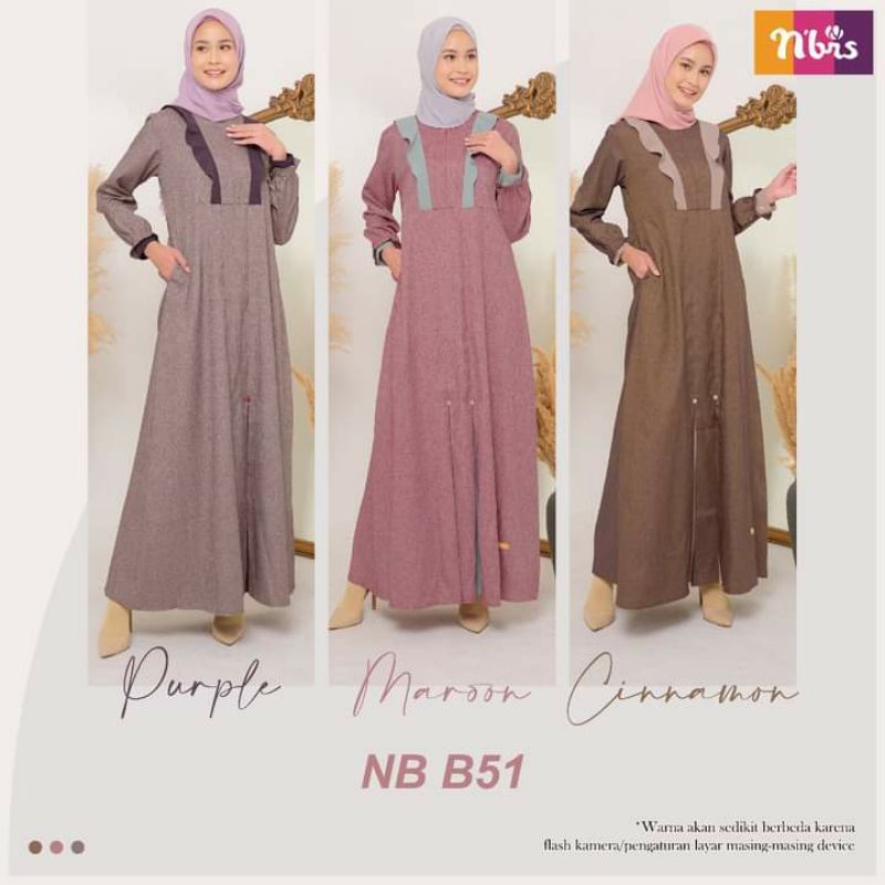 GAMIS NIBRAS TERBARU NB B51