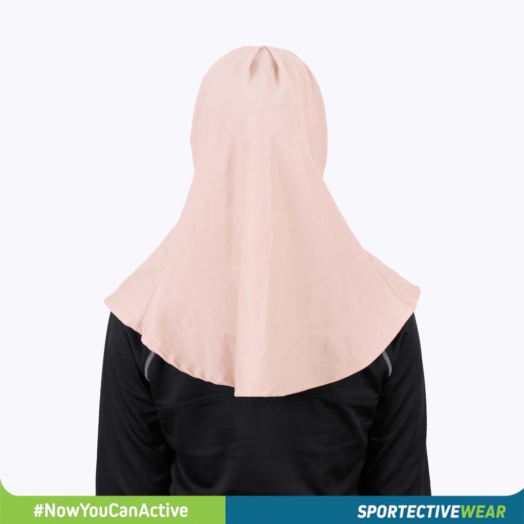 Hijab Jilbab Kerudung Krudung Olahraga senam Sport Sporty Instant Murah Sporte SH 08-3