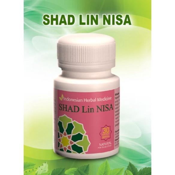 

SHAD LIN NISA 30 KAPSUL