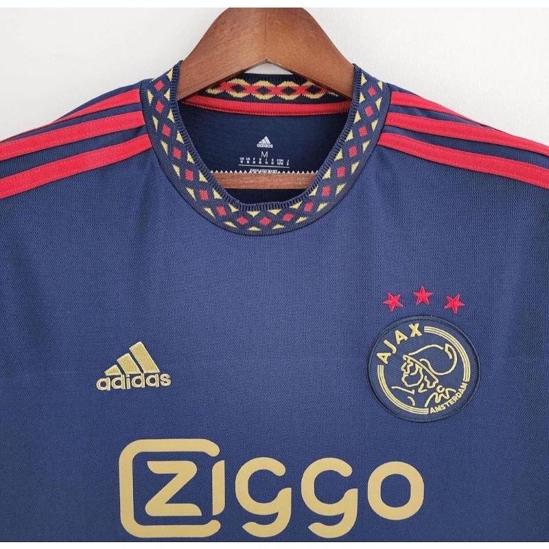 新素材新作 アヤックスAJAX away 22-23ユニフォームLサイズ sushitai