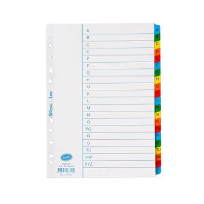 

Divider Bantex A4 6233-00 atau Pembatas Kertas BANTEX A4 A-Z 6233