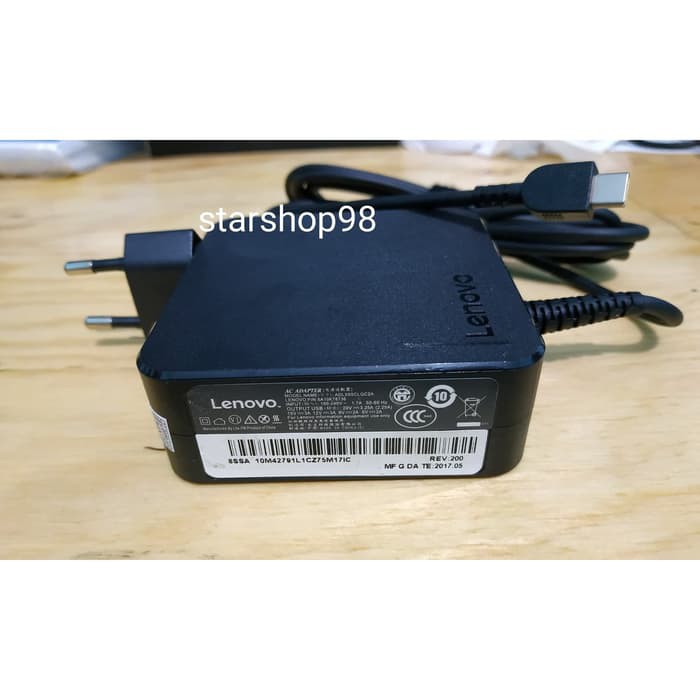 Adaptor Charger Laptop Lenovo 20V-3.25/15V 3A/9V-2A/5V-2A Type USB-C