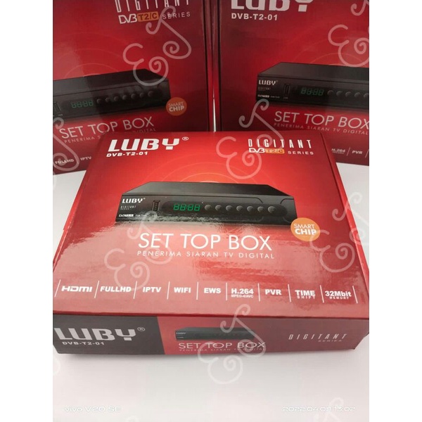 Set Top Box Lubby DVB T2 - 01-0