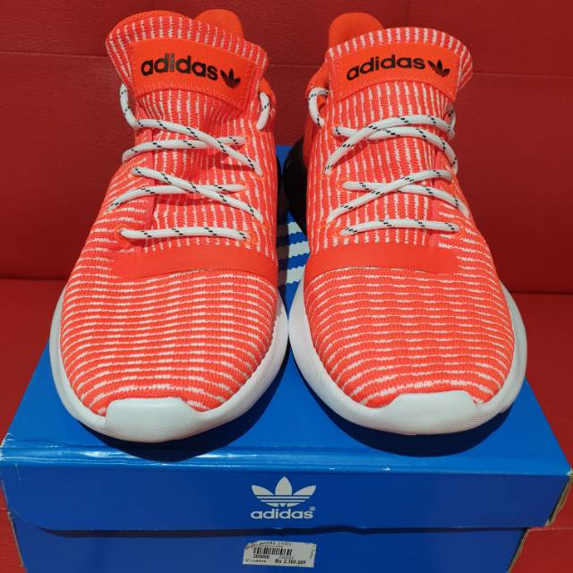 adidas tubular dusk orange