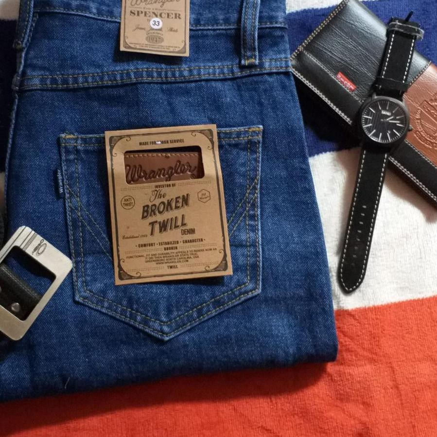  FLASH SALE Celana  Jeans Pria  Reguler Jeans Wrangler   