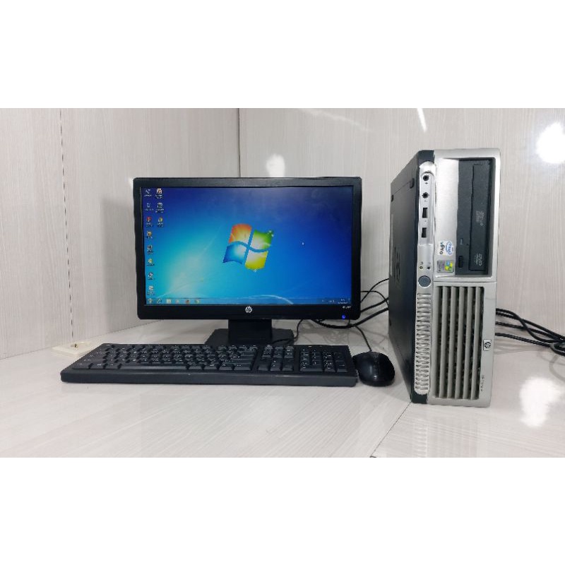 Paketan Pc Hp Compaq Dc7700 SffCore 2duo Ram 2Gb Ddr2 Hdd 160Gb