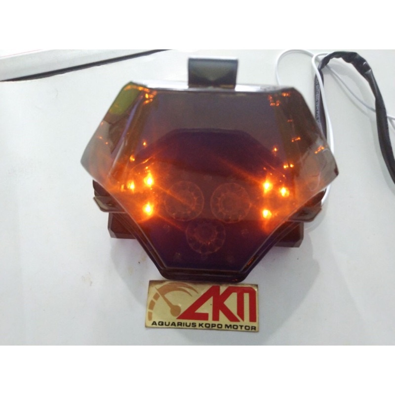 Lampu Belakang R25 Stop Lamp R25,Mt 25,Mx King 150 Led 3 in 1 Mm / Shark Power