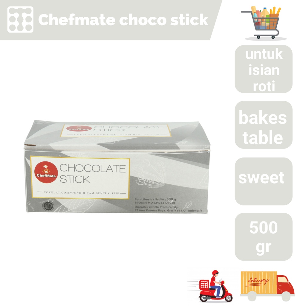 

Chefmate Chocolate Stick 500 Gr