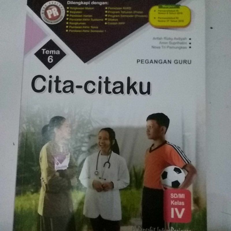 

Buku PR PG Tematik kelas 4, tema 6