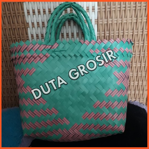 tas belanja anyaman plastik tas belanja ke pasar