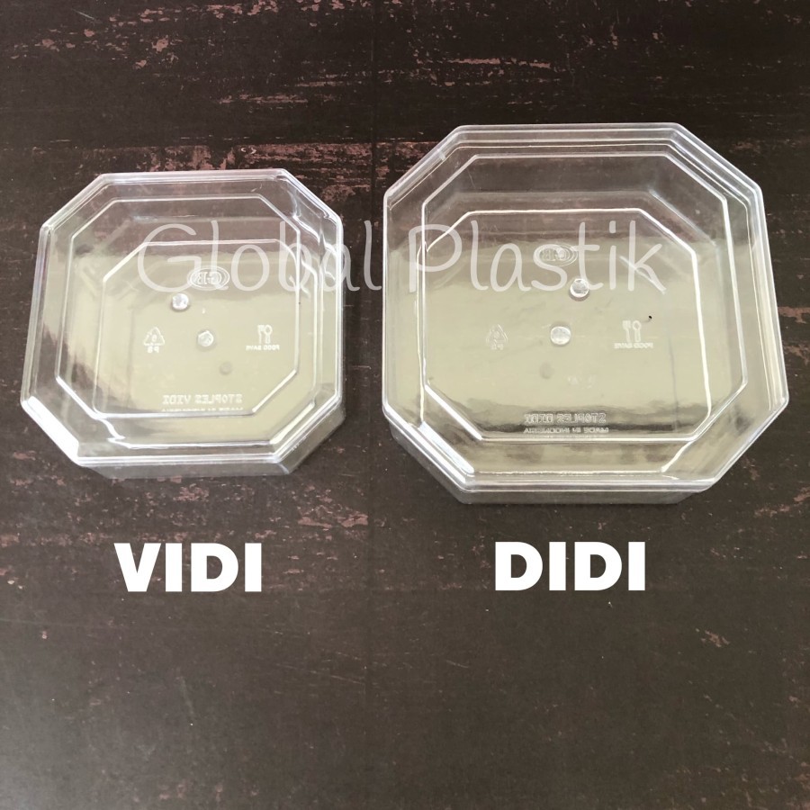 Toples Nastar Kue Kering Plastik Segi 8 delapan 250 Gram