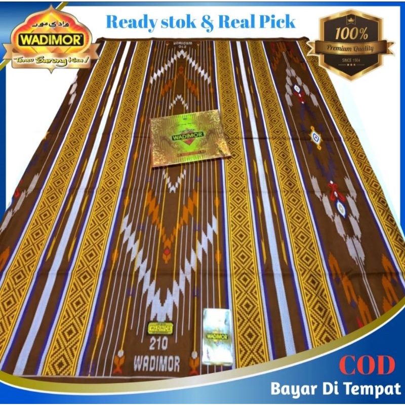 SARUNG WADIMOR BALI PRINT TERBARU SARUNG ELEGAN PRIA DEWASA