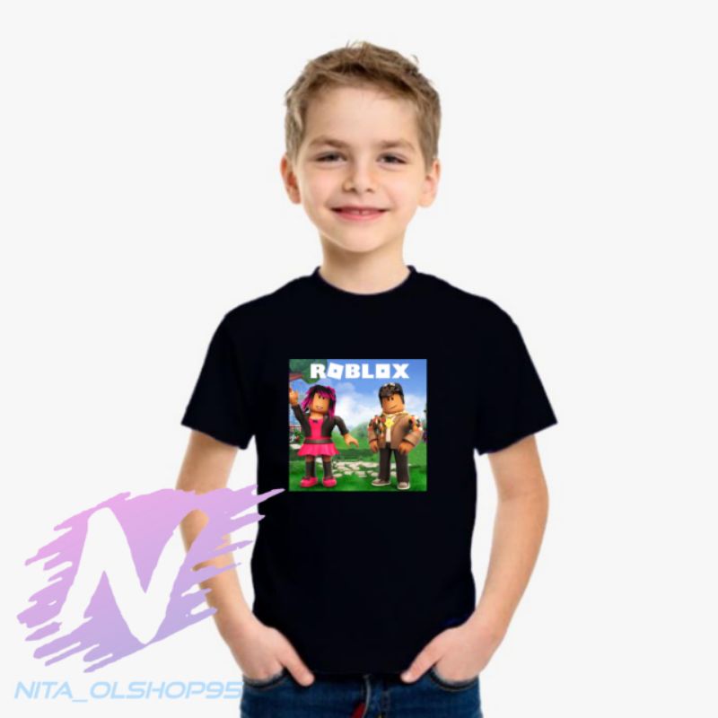 kaos anak roblox baju karakter roblox terbaru