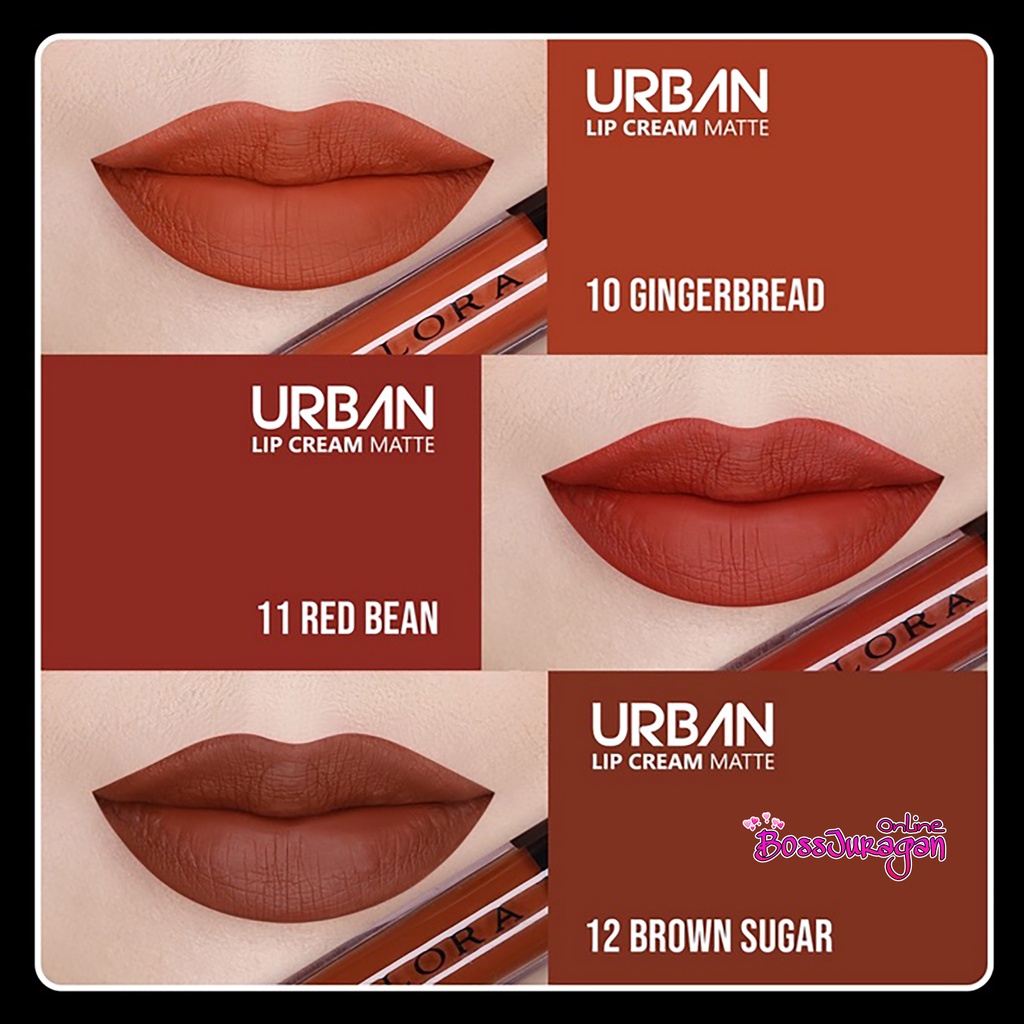 (BOSS) IMPLORA LIPCREAM MATTE - Implora Urban Lip cream (ready seri 1-20)