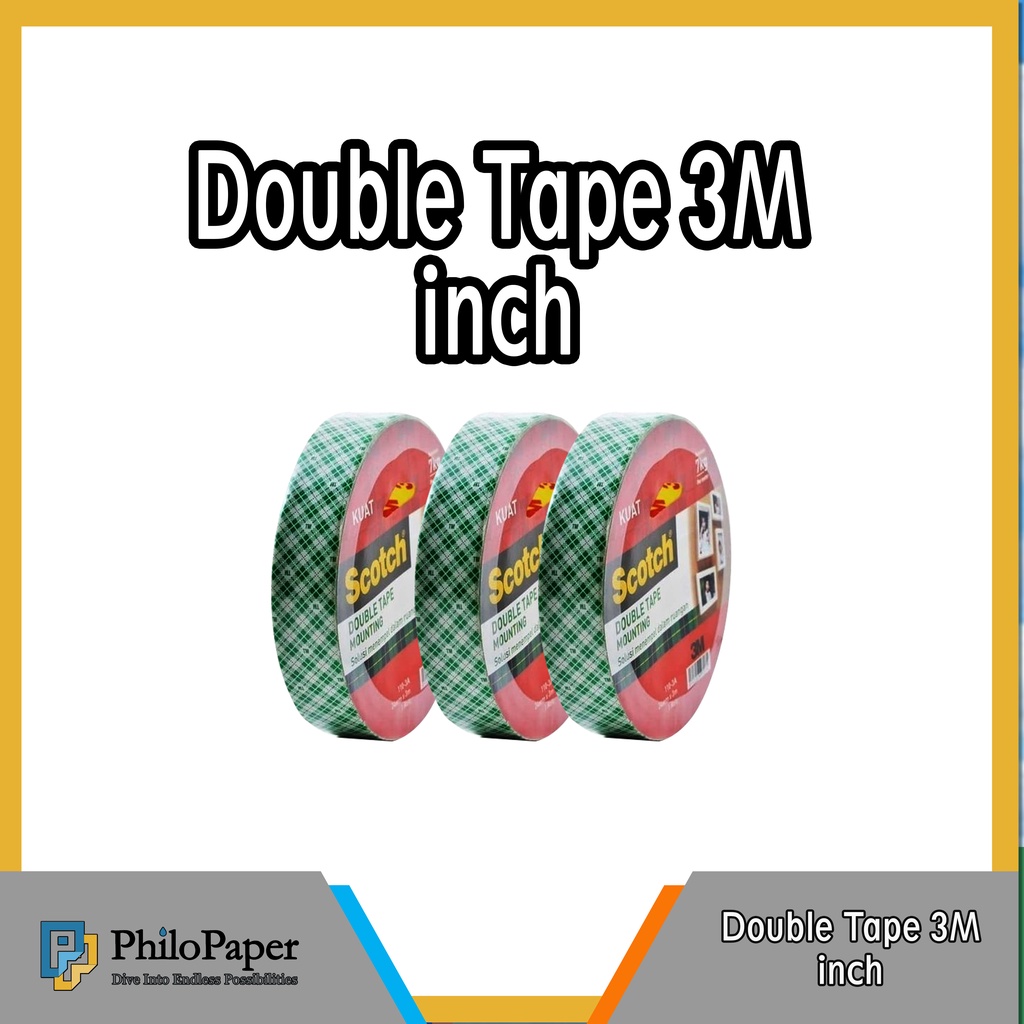 

ATK ~ Double Tape Foam 3M Batik 1 in