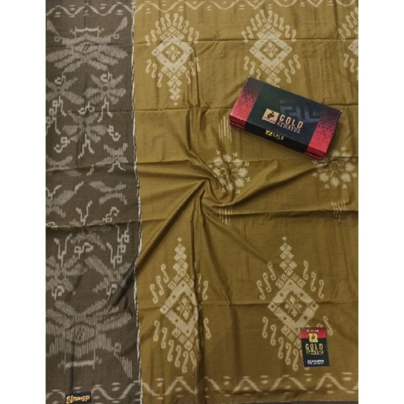 SARUNG MANGGA KEMBANG GOLD ORIGINAL TENUN DEWASA BISA PILIH MOTIF TERBARU, MOTIF KEMBANG BANYAK WARNA