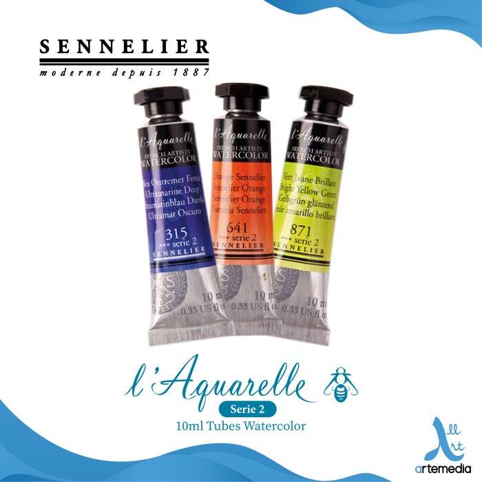 

Cat Air Sennelier L Aquarelle Series 2 Tube 10ml Watercolor - CBLT VIOLET D H