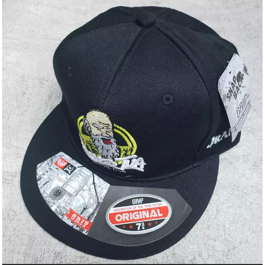 DISKON Topi Snapback ORANG TUA Distro Murah Keren Pria Wanita TERJANGKAU (COD)