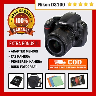 Nikon D3100 Mulus fullset siap pakai