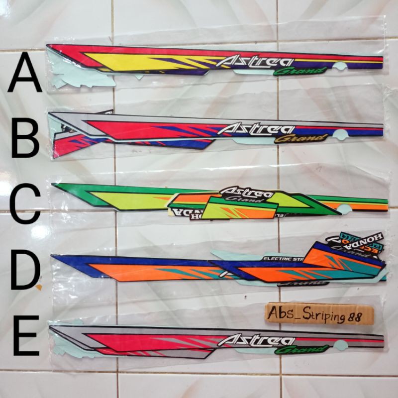 Striping Grand 1993 | sticker bodi motor grand bulus 93