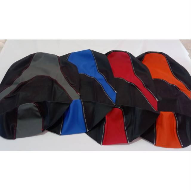 Kulit Custom Sarung jok motor X ride bahan ORIGINAL Kulit Custom Sarung jok motor X ride bahan ORIGINAL