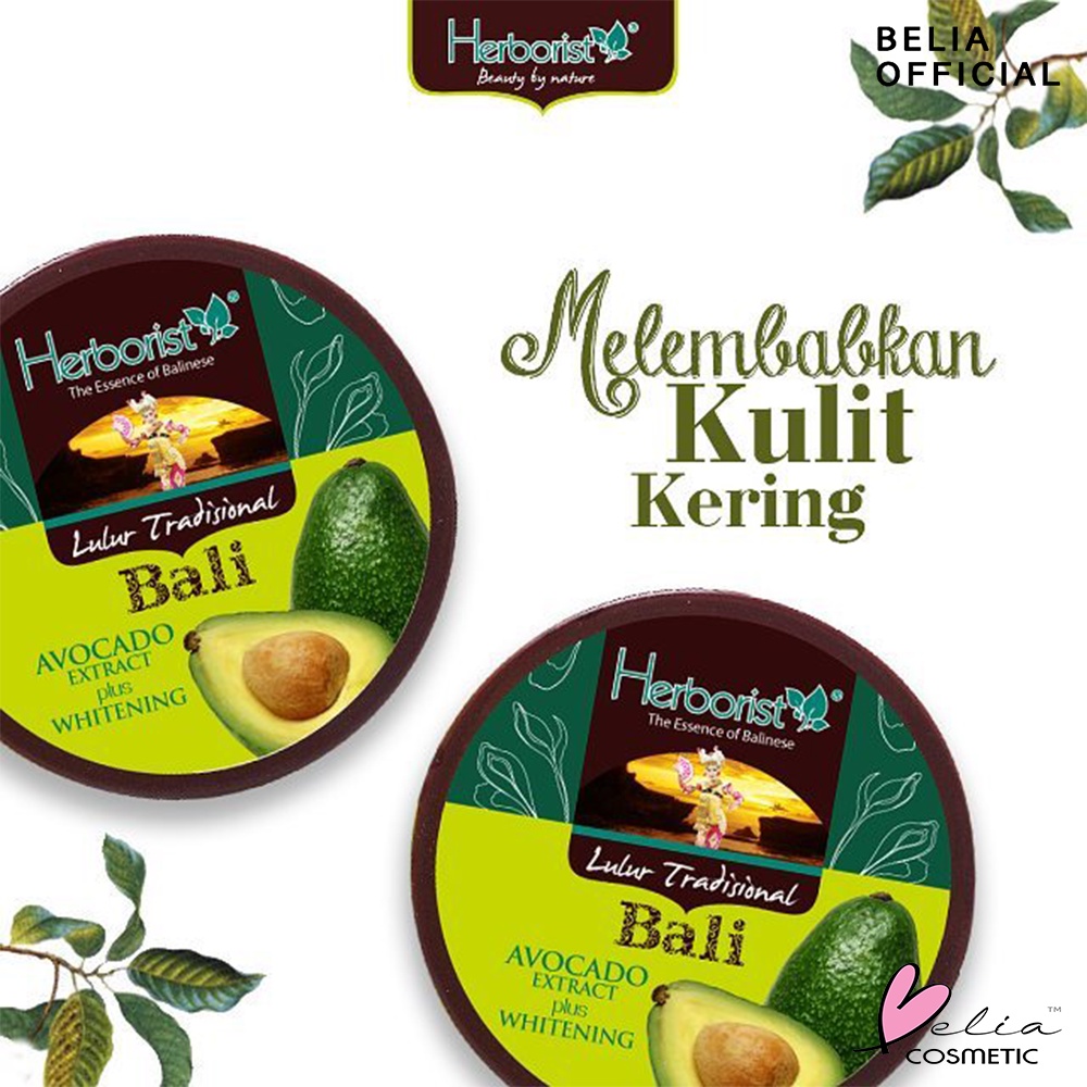 ❤ BELIA ❤ HERBORIST Lulur Traditional Bali | 100g | 200g | Scrub Tubuh | Herborist Lulur | BPOM