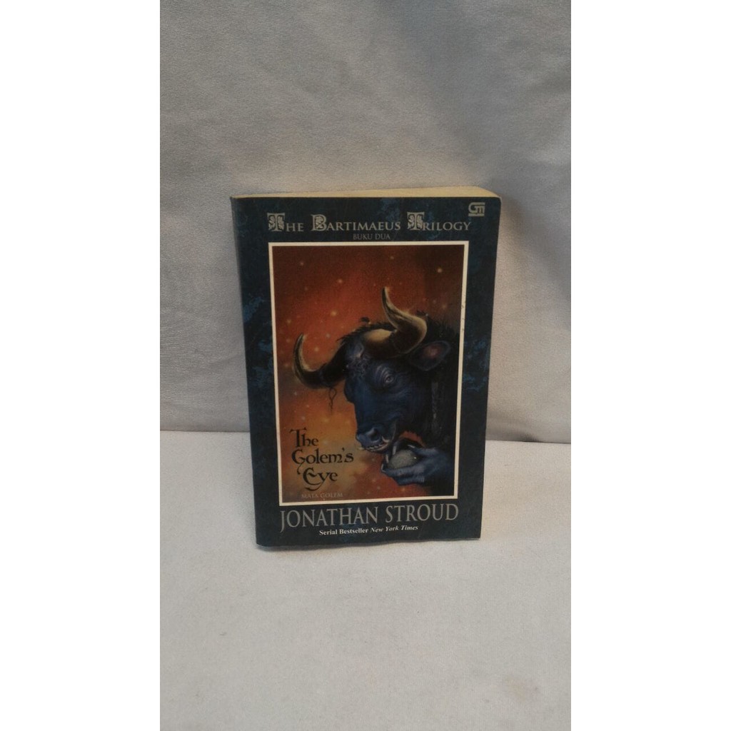 Terunik Novel Bekas JONATHAN STROUD - The Golem's Eye - Mata Golem Buku 2