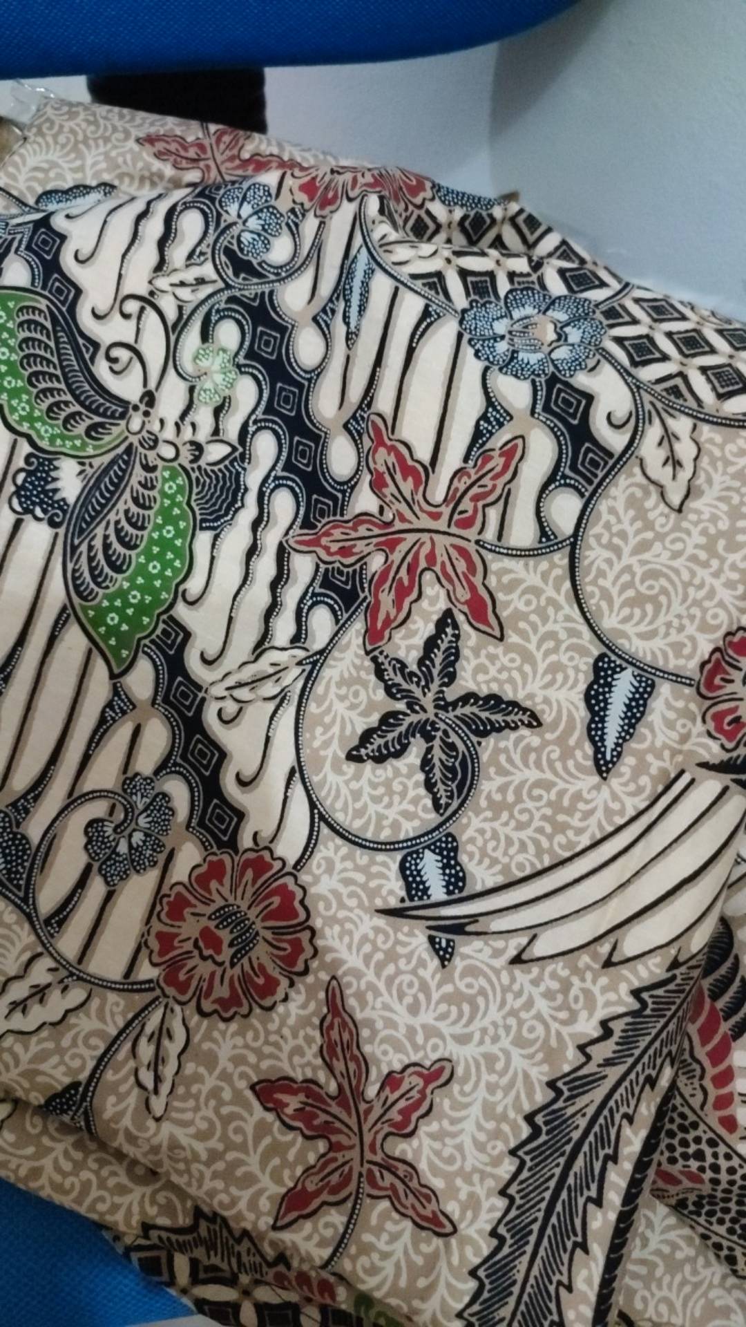 Kain Batik Solo (cabut) Motif Sogan Colet Parang Peksi