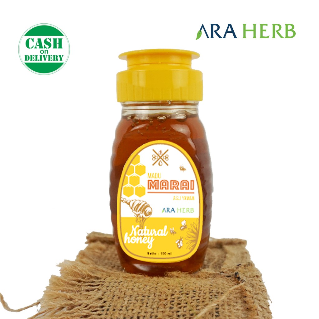 Madu Marai Sumroh Import Yaman Asli 150 Gram Madu Kental Asli Ara Herb