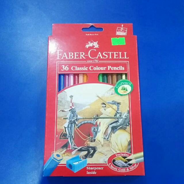 

Classic colour pencil faber castell 36 warna