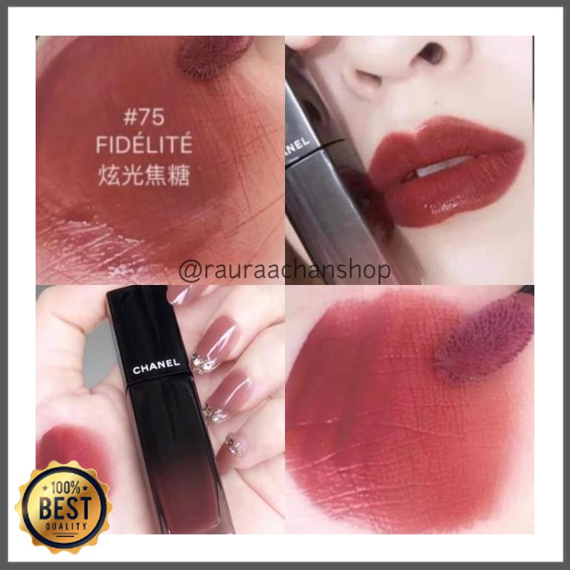 chanel rouge allure laque 75 fidelite