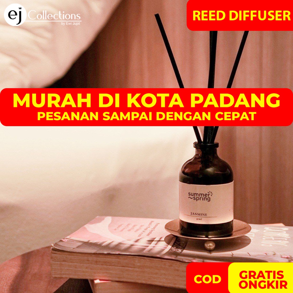 Pengharum Ruangan Kamar Tidur Reed Diffuser Summerspring 40 ML