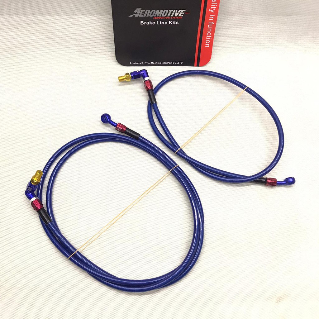 Selang Rem SET KTC Racing Moto 1 Aeromotive Hell NMax 155 Non Abs PCX 150 Nmax 155 Non Abs KTC Racing Brake Hose Set  FOURSIX_46