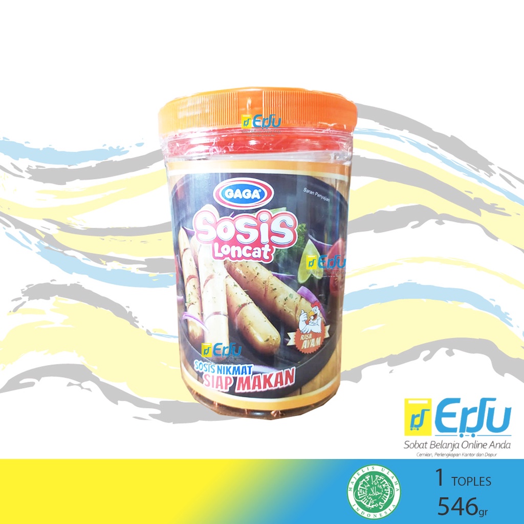 

TOPLES Gaga Sosis Loncat Rasa Ayam Siap Santap Halal - 546gr