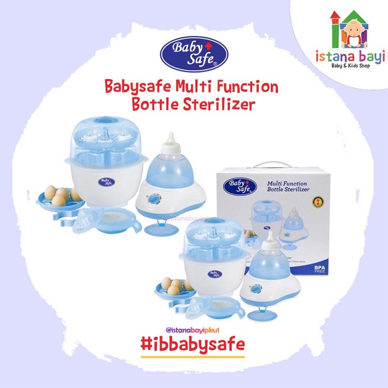 Baby Safe Sterilizer Lb 309 - Alat Penghangat Susu dan makanan bayi