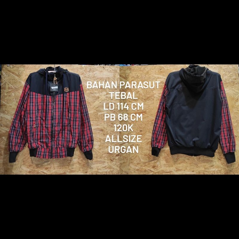 Jaket Parasut Tebal Urgan