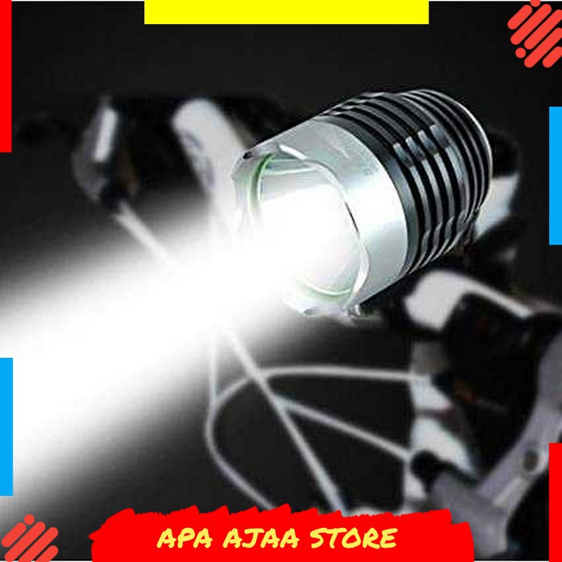 Paling Dicari ! Gaoheng Lampu Sepeda LED Serbaguna CREE XML-Q5 - ZHA0014