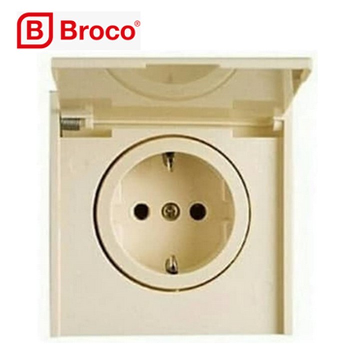 BROCO 6122 Stop Kontak IB Socket Tutup