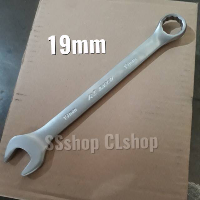 KUNCI RING PAS 19mm crv 19 kombinasi konci ringpas bengkel teknik treker cvt