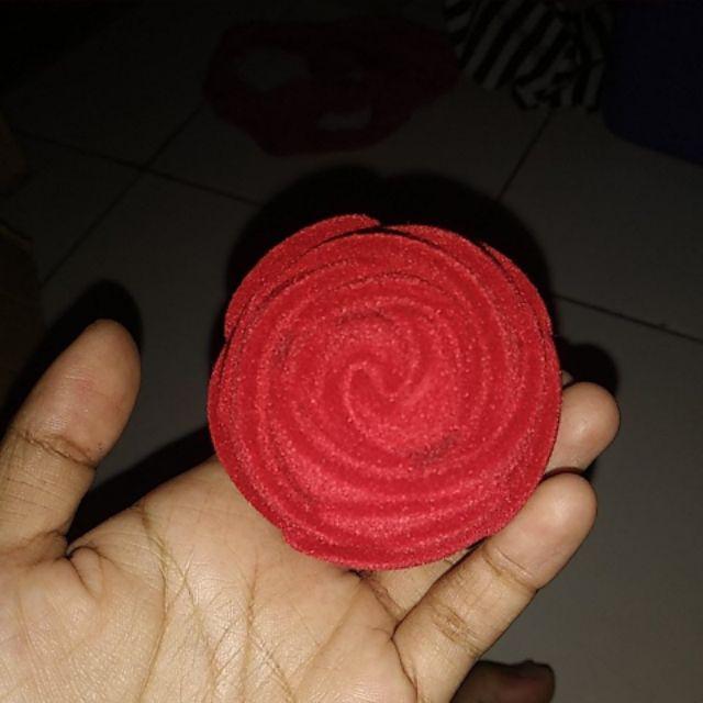 Kotak / Box Cincin Couple Bentuk Mawar