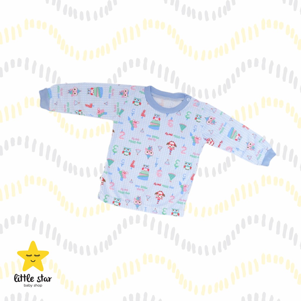 Y Lin 3 PCS Kaos Atasan Lengan Panjang Anak Bayi Cewek Cowok