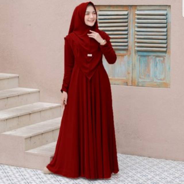MAYRA SYARI I WENELA SYARII SET GAMIS KHIMAR MODERN TERLARIS