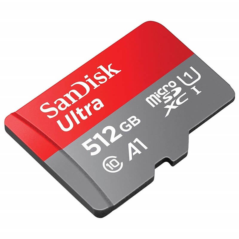 Memory Card | Micro SD 512GB SanDisk Ultra A1 up to 120Mbps Class 10 - Garansi Resmi 10 Tahun